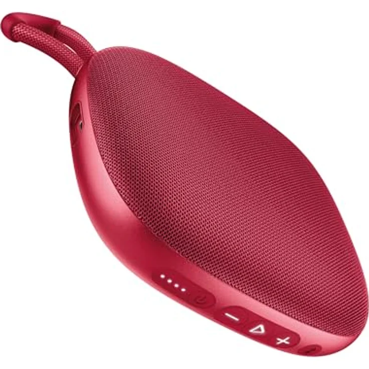 Fresh n Rebel Bold S3, 5 W Bluetooth Lautsprecher mit IPX6 Schutz, Laufzeit bis 15 h, Berry Red – Bild 1