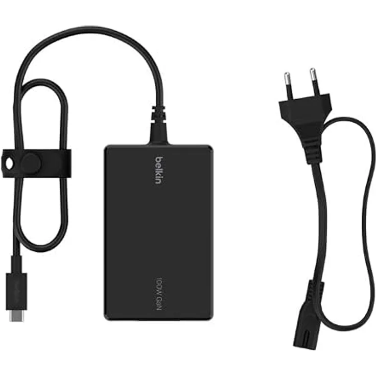 Belkin USB-C GaN Netzteil 100W Power Delivery, Notebook Netzteil mit 2,5 m Kabel, Schwarz – Bild 5