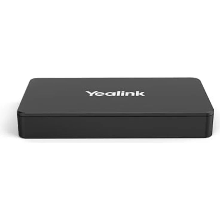 Yealink MShare E2, Netzwerkmedien-Streaming-Adapter für Full-HD Content-Sharing, Schwarz, USB-C & HDMI-Anschluss – Bild 1