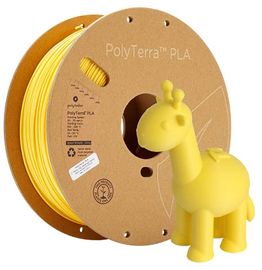 Polymaker PolyTerra PLA Savannah Gelb, 3D-Druckfilament, 1.75mm, 1kg