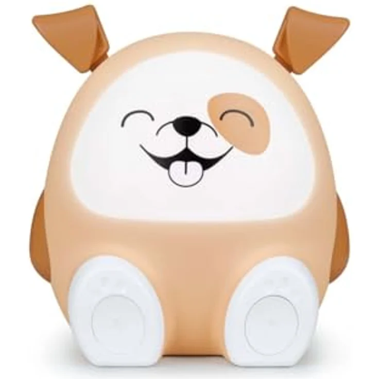 Bigben AU388701, Bluetooth portabler Lautsprecher Kids Dog mit 15W Leistung, dimmbarem Nachtlicht und Musik-Timer – Bild 4