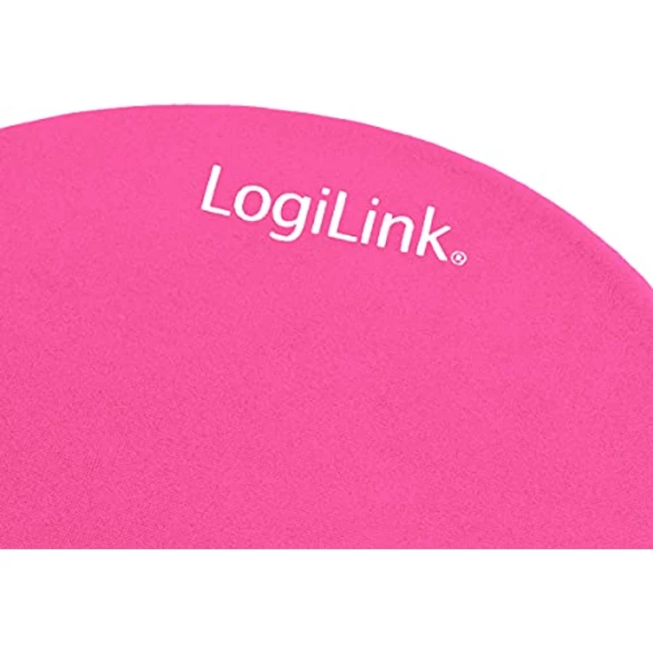 LogiLink Mauspad mit Silikon Gel Handauflage, pink – Bild 3