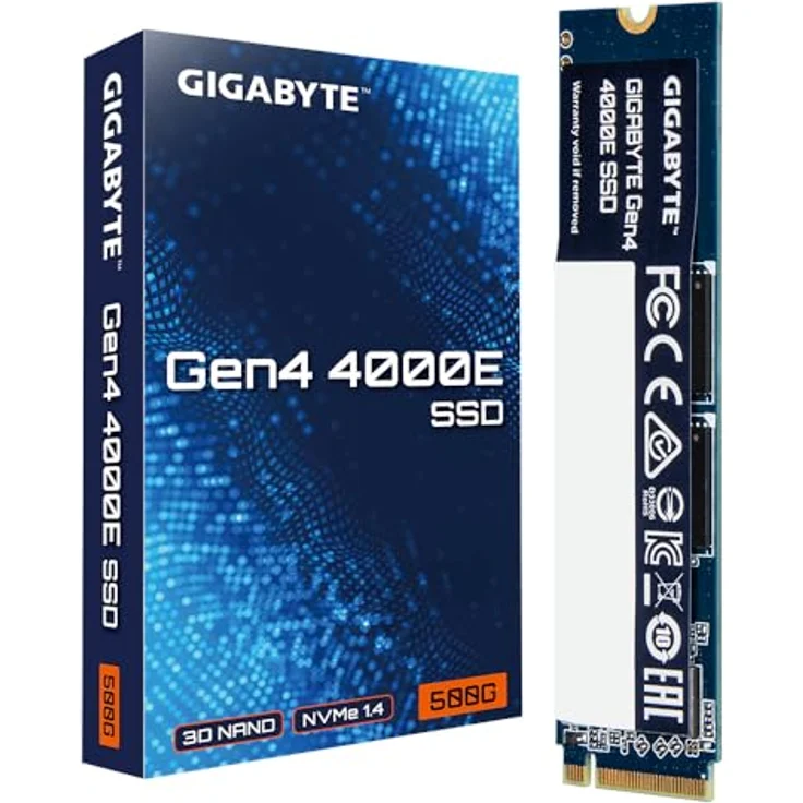 Gigabyte Gen4 4000E SSD 500GB, g440e500g – Bild 5