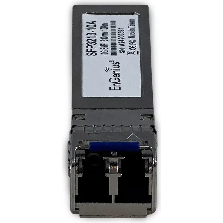 EnGenius SFP3213-10A, SFP-Plus Transceiver für 10G Single-Mode Fiber, 1330nm, 10km Reichweite, grau