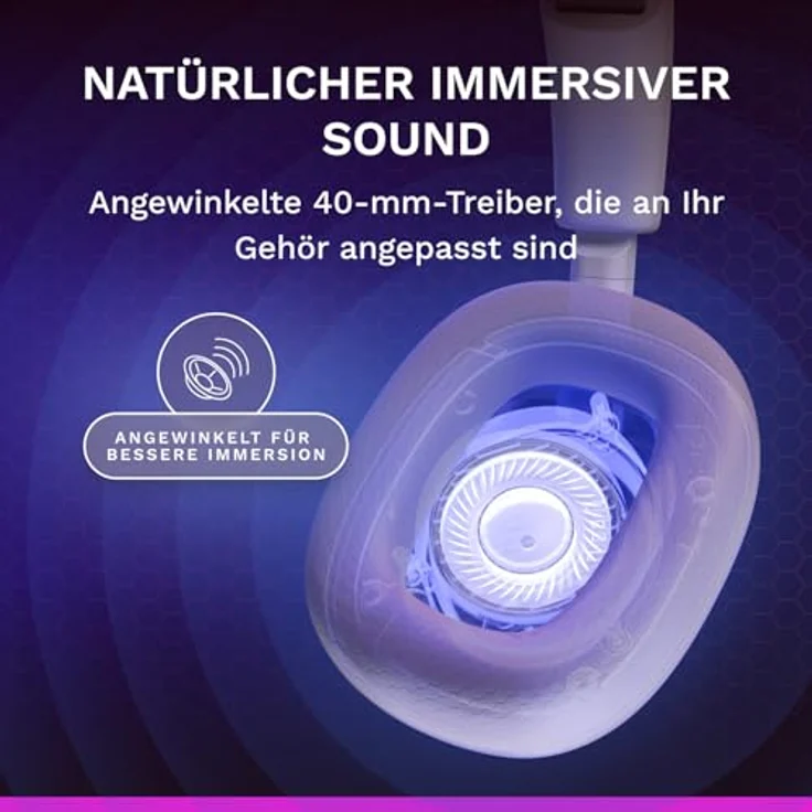 GLORIOUS GHS Eternal RGB, Stereo-RGB-Gaming-Headset für PC, PS5, PS4, Switch, abnehmbares Mikrofon, USB-C, langlebig, ganztägiger Weiß – Bild 3