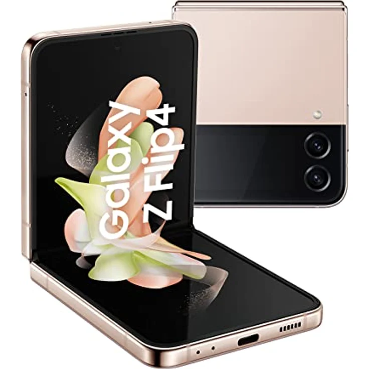 Samsung Galaxy Z Flip4 5G Smartphone Android Klapphandy 512GB, Pink Gold, inkl. 36 Monate Herstellergarantie  – Bild 1