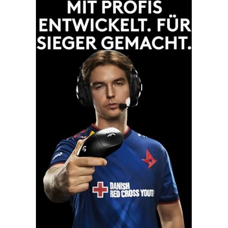 Logitech G PRO X SUPERLIGHT 2 DEX - Maus - ergonomisch - Für Rechtshänder - optisch - 5 Tasten, Pink – Bild 6