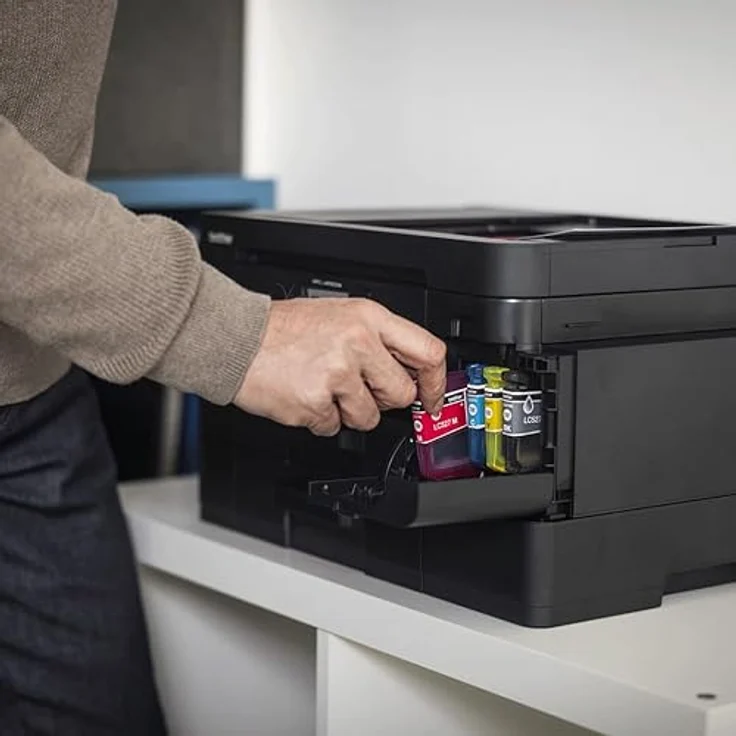 Brother MFC-J6945DW, Multifunktionsdrucker mit 20 S./Min. Druckgeschwindigkeit, 6,8 cm Farb-Touchscreen, automatischer beidseitiger Druck, WiFi und Ethernet – Bild 5