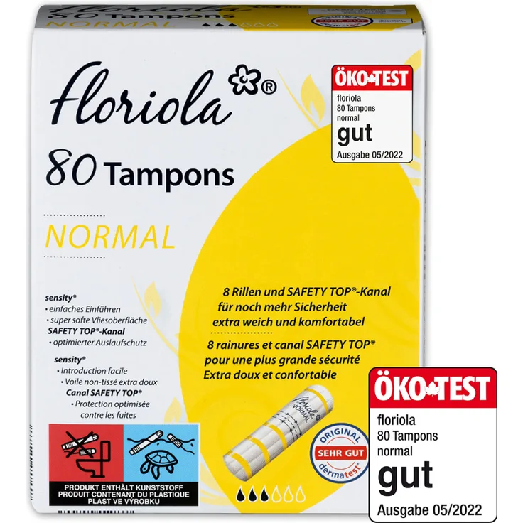 Floriola 80 Tampons, normal - Preisvergleich