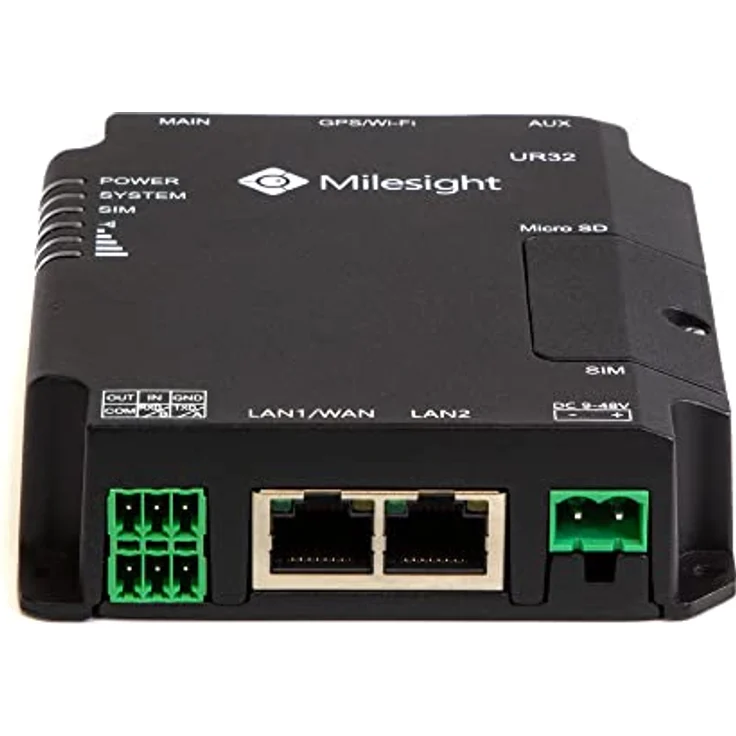 Milesight IoT Industrial Cellular Router 3G 4G UR32-L04EU-W-485, weiß – Bild 4