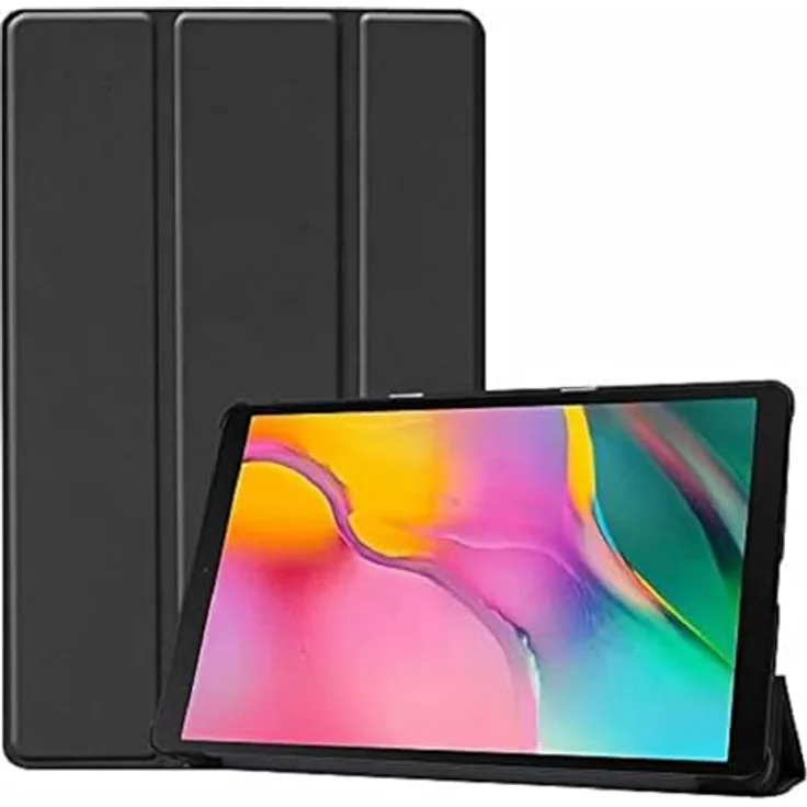 CoreParts Tablet-Schutzhülle für Samsung Galaxy Tab A 10.1 (2019), Schwarz (SM-T510 SM-T515)