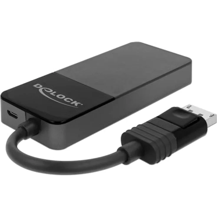 DeLOCK 87770 DisplayPort Splitter, 1 x DisplayPort auf 3 x HDMI, 4K Unterstützung, schwarz – Bild 2