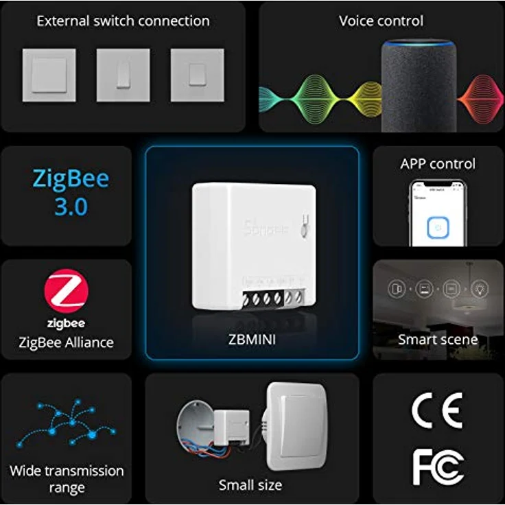 Sonoff - Smart Switch ZBMINI - Zigbee – Bild 8
