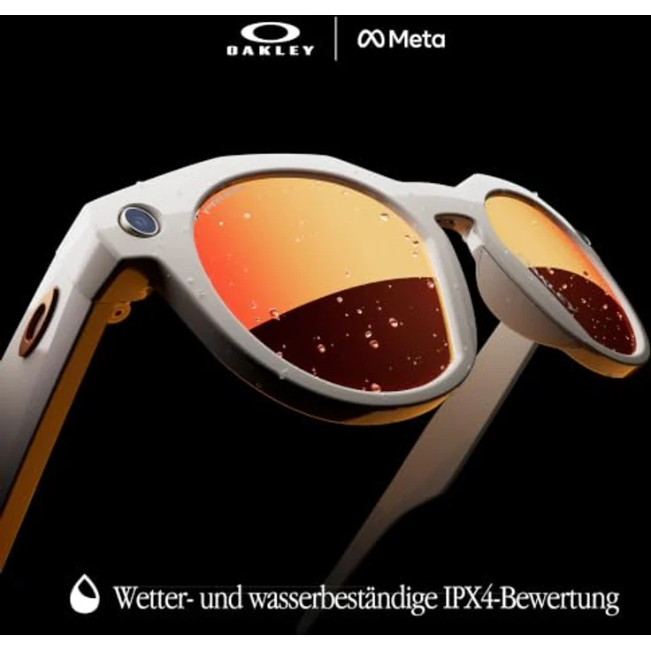 Oakley Meta HSTN, AR Brille mit 12 MP Kamera, 32 GB Speicher, IPX4 Schutz und Bluetooth 5.3 – Bild 6