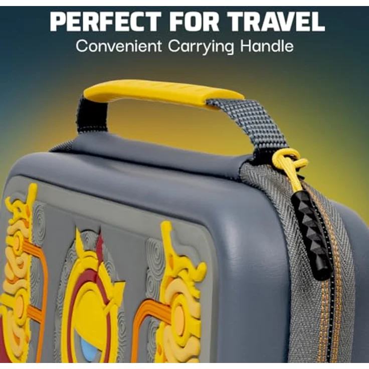 PDP Travel GLOW Case Purah Pad, luminescentes Aufbewahrungsetui mit integriertem Stand für Nintendo Switch, Switch Lite und OLED Model – Bild 6