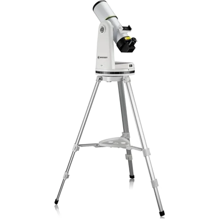 Bresser PushTo AR-80/400, Smart Teleskop mit 80mm Objektiv, 400mm Brennweite, Bluetooth, Feld-Dreibeinstativ und Smartphone-Adapter – Bild 4