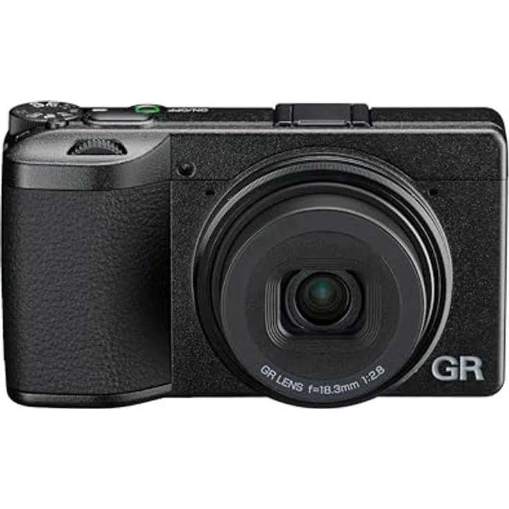 Ricoh GR IV Premium-Kompaktkamera, 25,7 MP APS-C-Sensor, 28 mm Brennweite, schneller Autofokus, ISO 204800, Bluetooth & WLAN, schwarzes Gehäuse – Bild 2