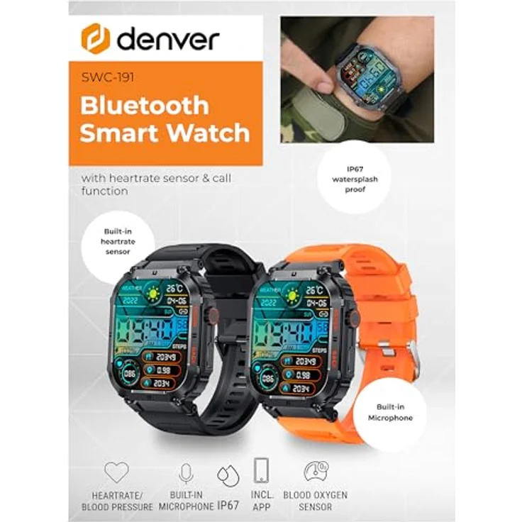 Denver Electronics Smartwatch, Standard – Bild 2