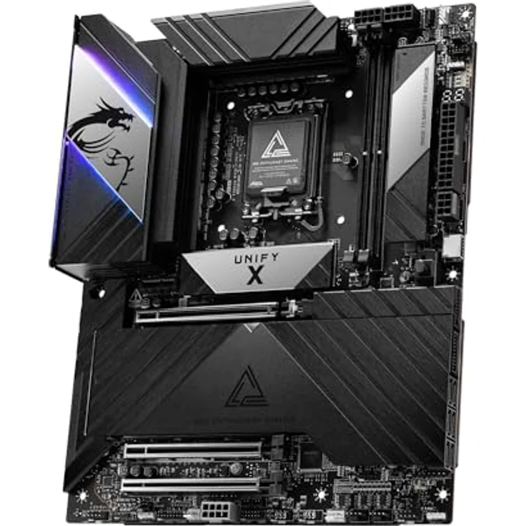 MSI Mainboard MEG Z890 Unify-X, Intel-Prozessor unterstützt, DDR5-Slots bis zu 128GB RAM, Chipsatz Intel Z890 – Bild 4