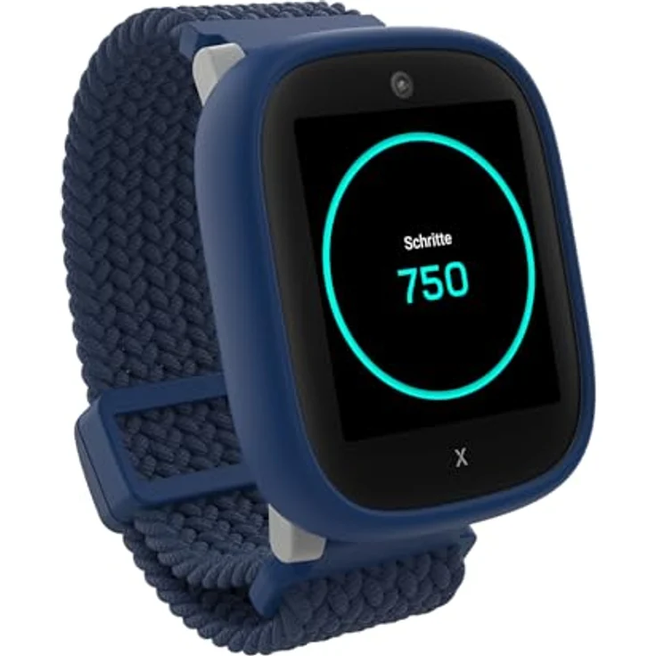 XPLORA X6 Play - wasserdichte Kinder-Telefonuhr, 4G, GPS, SOS-Funktion, Kamera, Schulmodus, blau – Bild 3