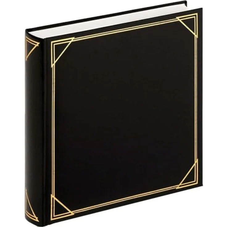 walther design MX-200-B Classicalbum Standard, Fotoalbum, schwarz, 30 x 30 cm – Bild 2