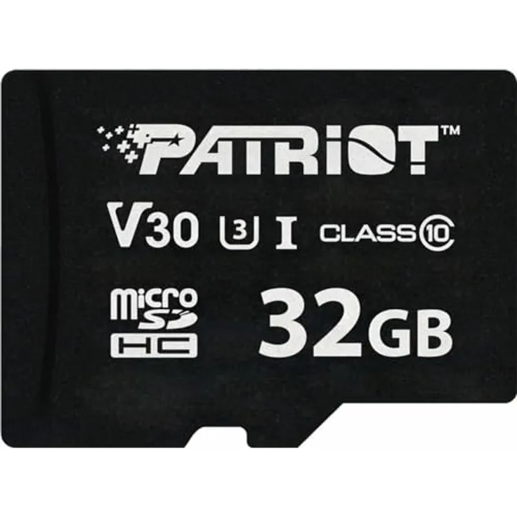 Patriot Memory Micro-SD-Karte PSF32GVX31MCH 32 GB UHS-I U3 v30, mehrfarbig