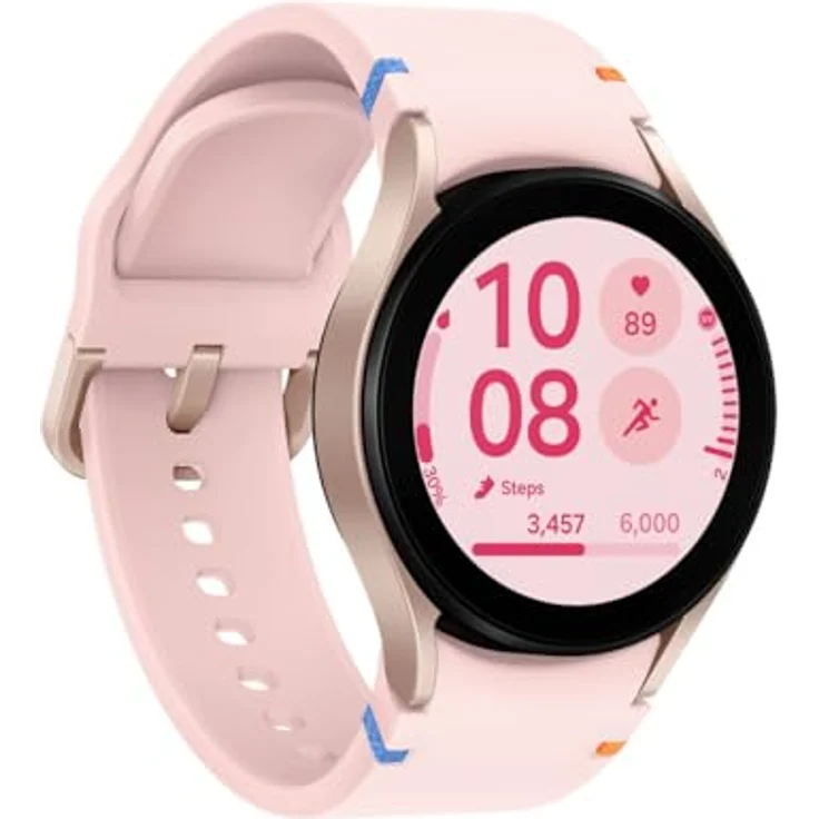 Samsung Galaxy Watch FE, Smartwatch with health functions, fitness tracker, Bluetooth, 40mm, pink Gold – Bild 3