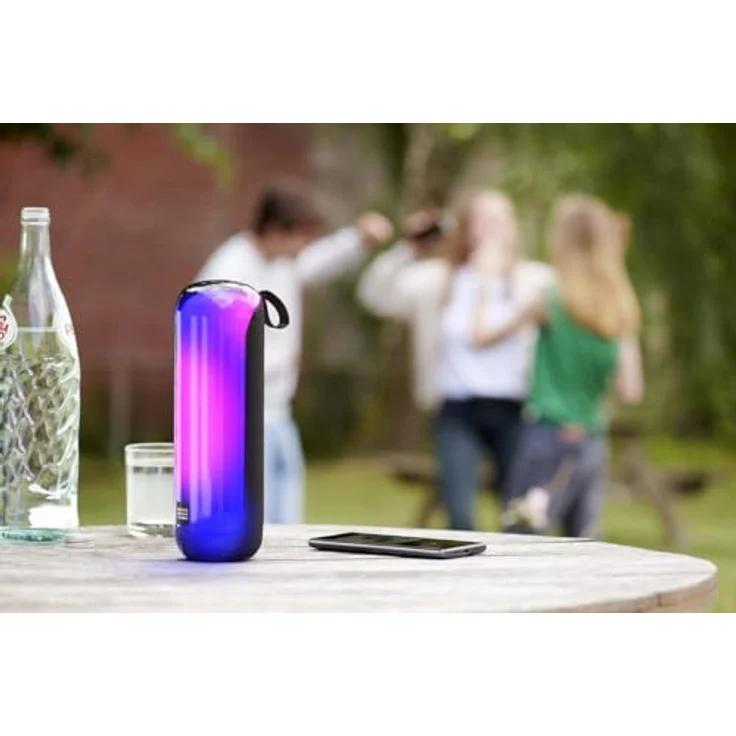 Bigben Tube - Bluetooth Speaker (4 h, Akkubetrieb), Bluetooth Lautsprecher, Schwarz – Bild 5
