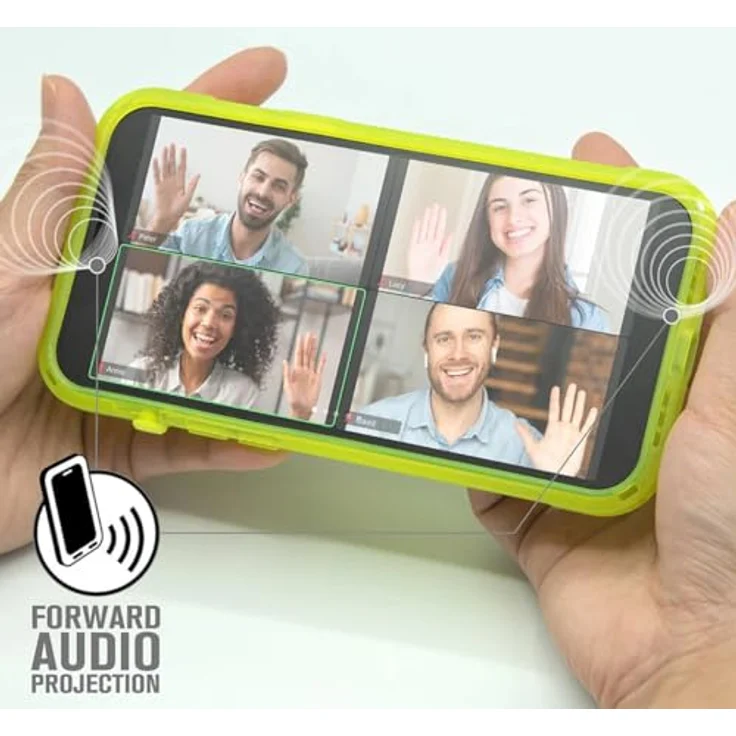 Catalyst Vibe iPhone 12 Mini Case, Sturzschutz bis 3,5 Meter, gelb-transparent mit rutschfester Struktur und 4-Punkt-Crux-Montagesystem – Bild 8