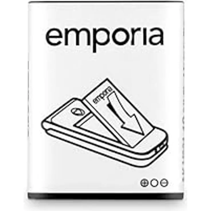 Emporia AK-V221-4G-BC Ersatzakku für emporiaACTIVEglam V221 4G, 3,8 V, 1150mAh Li-Ion Akku