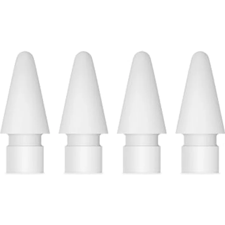 Apple Ersatzspitze für Stift, Packung mit 4 weißen Spitzen, kompatibel mit Apple Pencil Pro, 2. Generation und USB-C – Bild 2