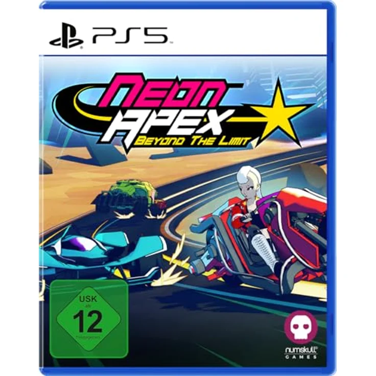NUMSKULL GAMES Neon Apex: Beyond the Limit - PS5-Rennspiel mit Geschwindigkeiten über 200 MPH und anpassbaren Fahrzeugen – Bild 1
