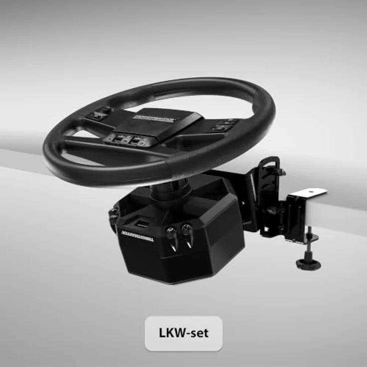 Thrustmaster SimTask Truck-40 Add-On Kit, Lkw-Lenkrad mit 40 cm Durchmesser und 22 Aktionstasten, ergonomische Halterung, kompatibel mit PS5/PS4 und Xbox Series/Xbox One – Bild 3