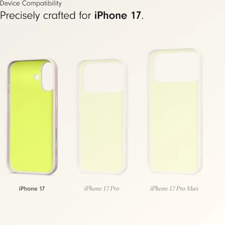 Beats iPhone 17 Kickstand Case, MagSafe mit Kamerasteuerung, integrierter Ständer, matte Oberfläche und Mikrofaser-Innenfutter – Kalkstein – Bild 3