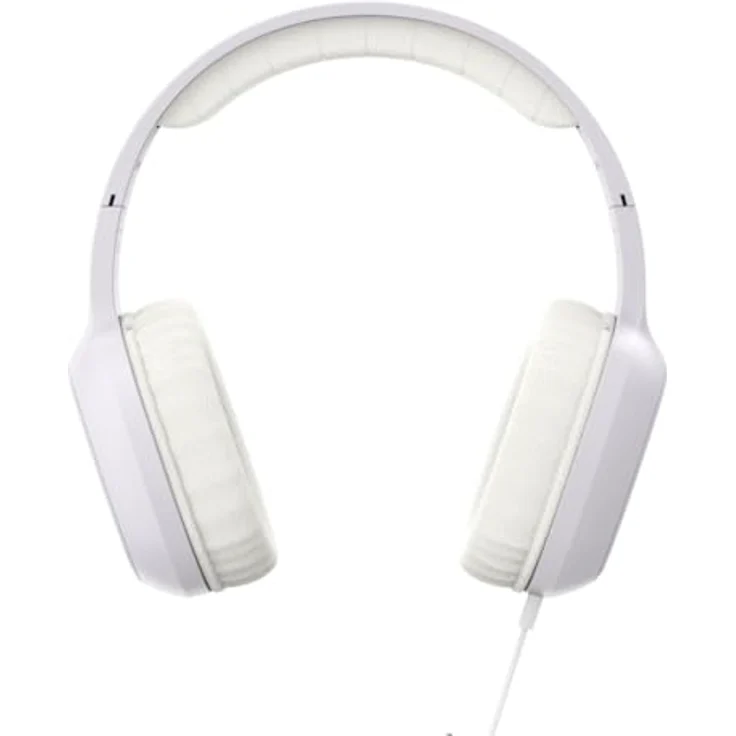Hama Fun C, Ohraufliegender Kabelgebundener Kopfhörer mit Mikrofon, Frequenzbereich 20 - 20000 Hz, Gewicht 140 g, Weiß – Bild 2