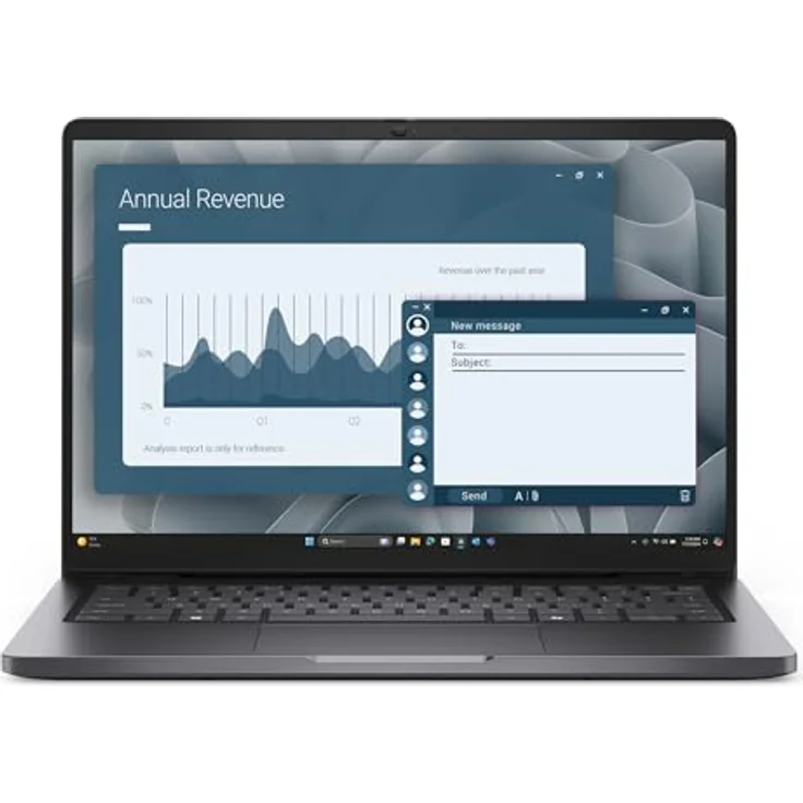 Dell Pro 14 PC14255, 14" Notebook mit AMD Ryzen 5 Pro 230, 16.78 GB RAM, 512 GB SSD, schwarz – Bild 2