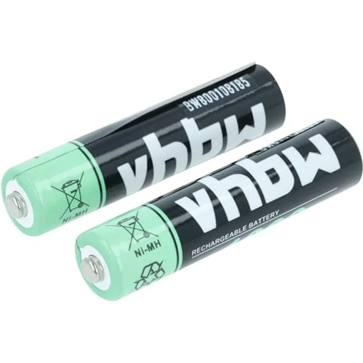 vhbw Akkus AAA, 2 Stück kompatibel mit Siemens Gigaset S820H, S850, S850A Go, S850HX - 1000 mAh, 1,2 V, NiMH – Bild 4