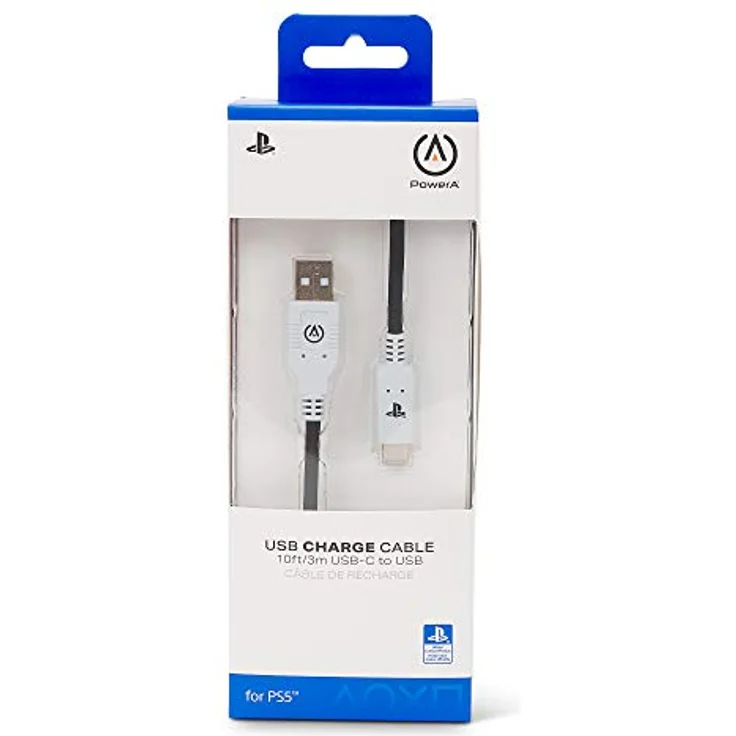 PowerA 1516957-01 USB-Kabel, 3 m, USB A zu USB C, schwarz, robust, schnelles Laden bis 3A, hohe Datenübertragungsgeschwindigkeit bis 480 Mbit/s – Bild 7