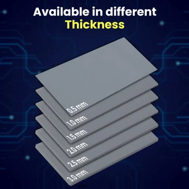 Gelid Solutions GP-Extreme – Thermal Pad 80x40x1.5mm. Ausgezeichnete Wärmeleitung, Idealer Lückenfüller. Einfache Installation Wärmeleitfähigkeit 12W – Bild 4