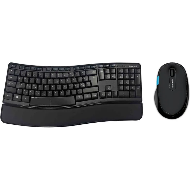 Microsoft Sculpt Comfort Desktop Ergonomic Wireless L3V-00020 - Ungarische QWERTZ Tastatur- und Maus-Set