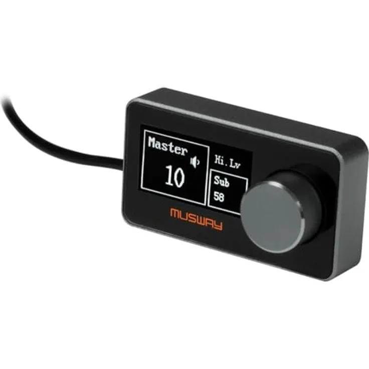Musway DRC1 | Compact Remote Controller, Fernbedienung mit Display