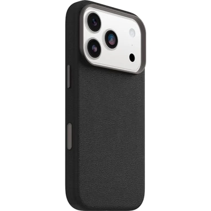 OtterBox Symmetry Series Cactus Leather MagSafe Hülle für iPhone 17 Pro, stoßfest, 3X militärisch getestet, dünn, schwarz – Bild 4