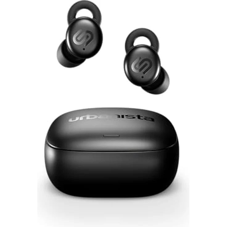 Urbanista Porto, True Wireless In-Ear-Kopfhörer mit Noise-Cancelling, 27h Laufzeit, schwarz – Bild 1