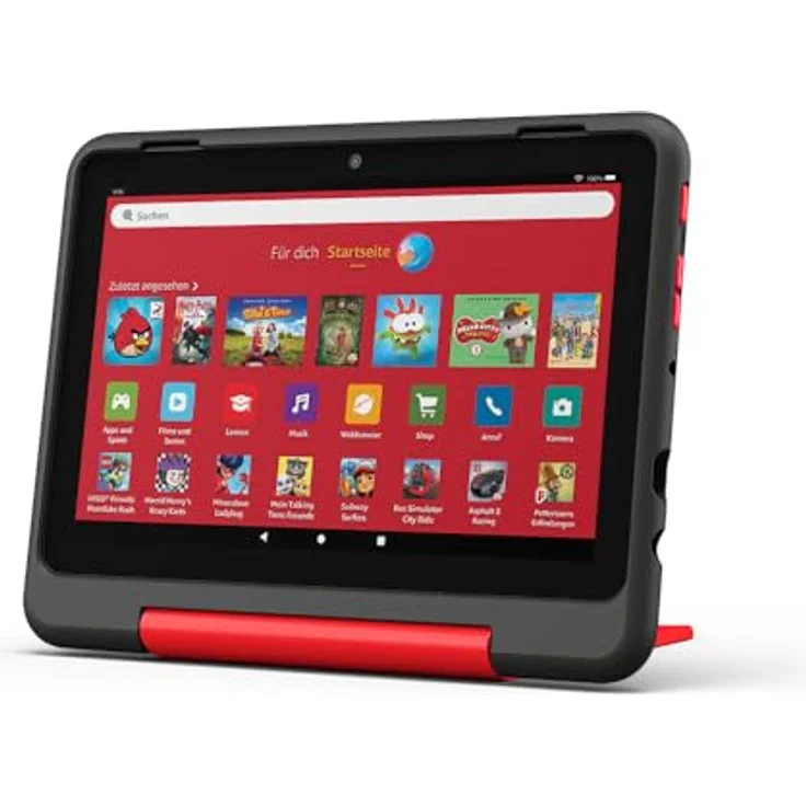 Amazon Fire HD 8 Kids Pro-Tablet (Neueste Generation), für Kinder von 6-12 J. | 3 GB RAM, 8-Zoll-HD-Bildschirm, werbefreie Inhalte, Kindersicherung, 13 Std. Akkulaufzeit, 32 GB, Marvel Avengers (2024) – Bild 1