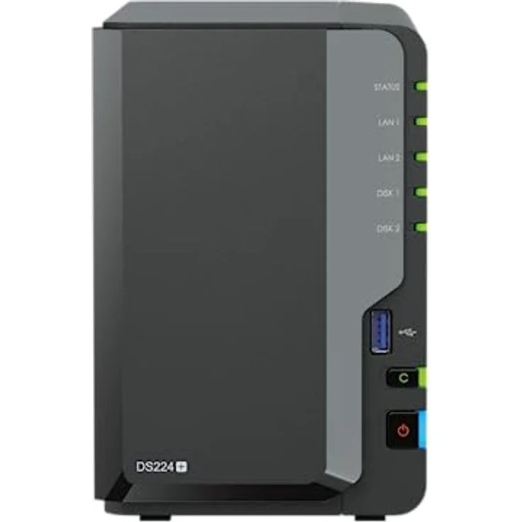 Synology DiskStation DS224+ 2 Bay Dekstop NAS – Bild 2