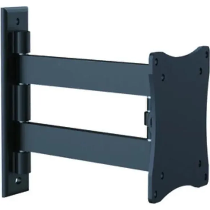 Ciatti SMALLDUE100 TV-Halterung für Bildschirmgrößen bis 81,3 cm (32 Zoll), schwarze Wandhalterung mit 15 kg Tragfähigkeit