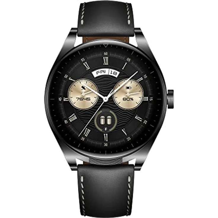 HUAWEI Watch Buds Smartwatch Uhr, Ohrhörer und Uhr in einem, AI Rauschunterdrückung Klingeln, leichte Ohrhörer, fortschrittliches Design, Android und iOS kompatibel, schwarz – Bild 2