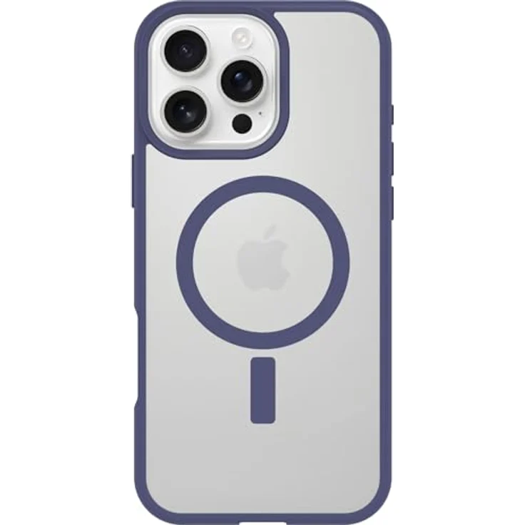 OtterBox Sleek Series MagSafe Hülle für iPhone 16 Pro Max, stoßfest, sturzsicher, transparent/lila, ohne Einzelhandelsverpackung – Bild 1