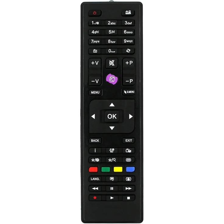 Alltro Ersatz Fernbedienung für Hitachi RC4875 / RC-4875, kompatibel mit mehreren Hitachi TV-Modellen