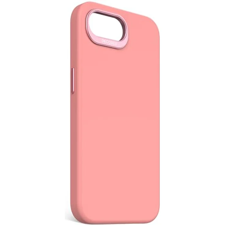 Decoded Bubble Gum Antimicrobial Silicone Backcover für iPhone 16e, MagSafe-kompatibel mit Mikrofaser-Futter und Rundumschutz – Bild 2